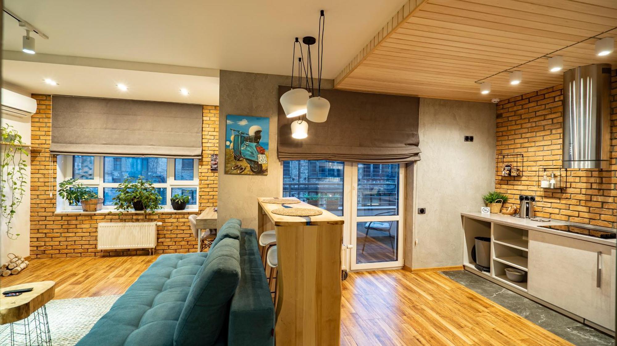 Loft Apartment Near Smart Plaza Polytech Kiev Esterno foto