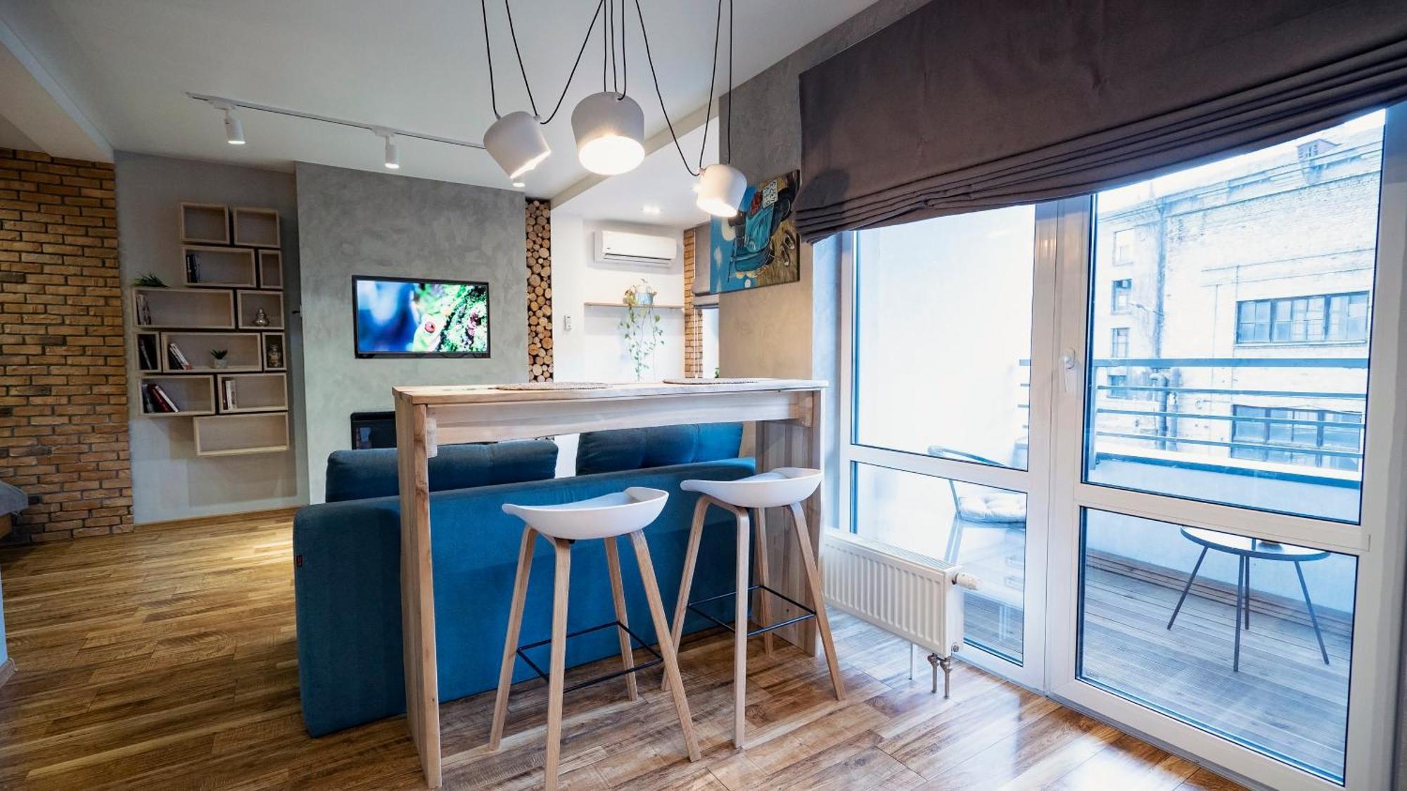 Loft Apartment Near Smart Plaza Polytech Kiev Esterno foto